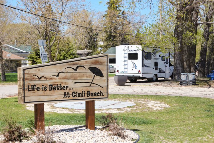 Der C23-C25 in Gimli Beach Park, Manitoba