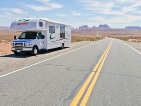 Camper im Monument Valley Camper im Monument Valley