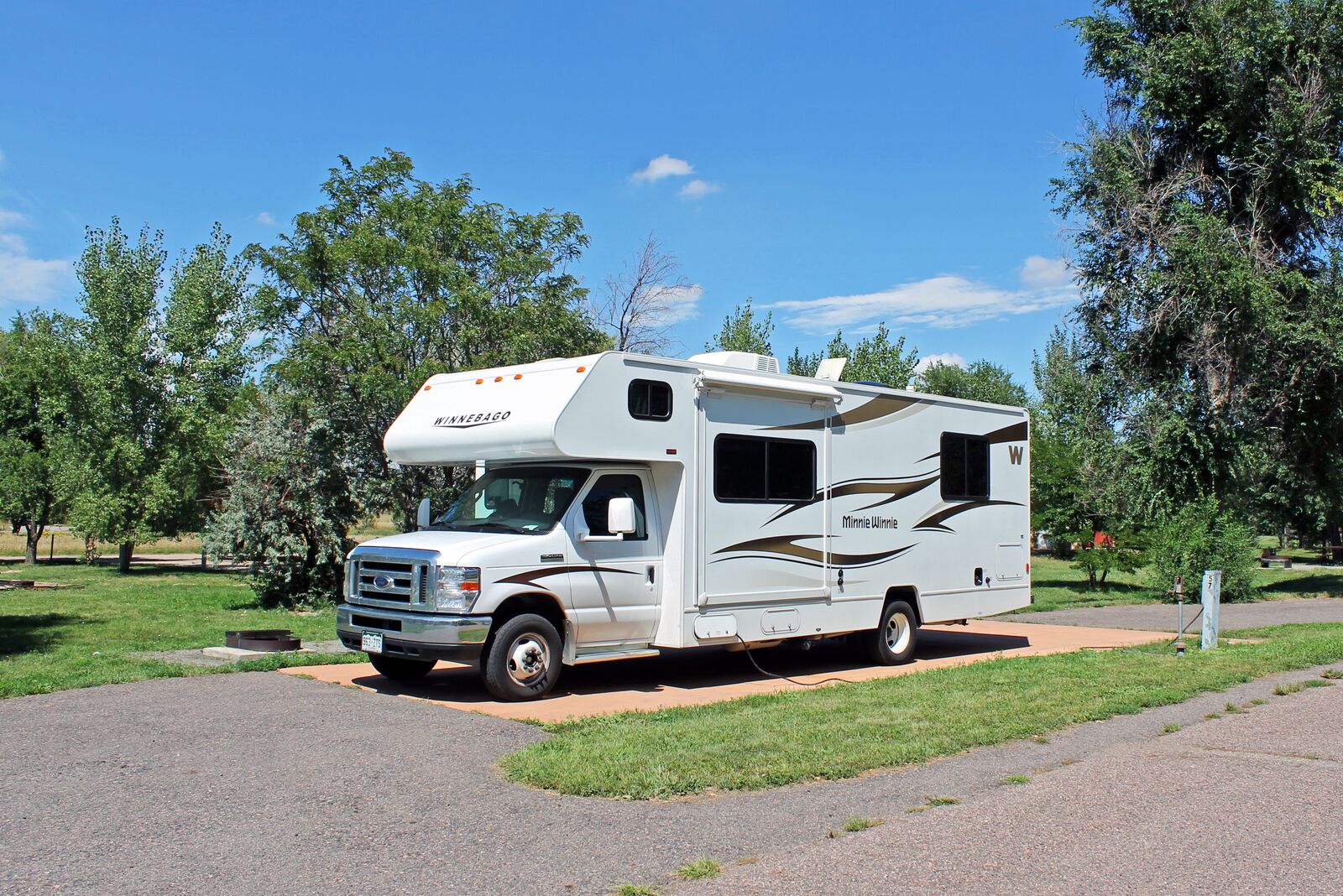 Stellplatz auf dem Cherry Creek State Park
