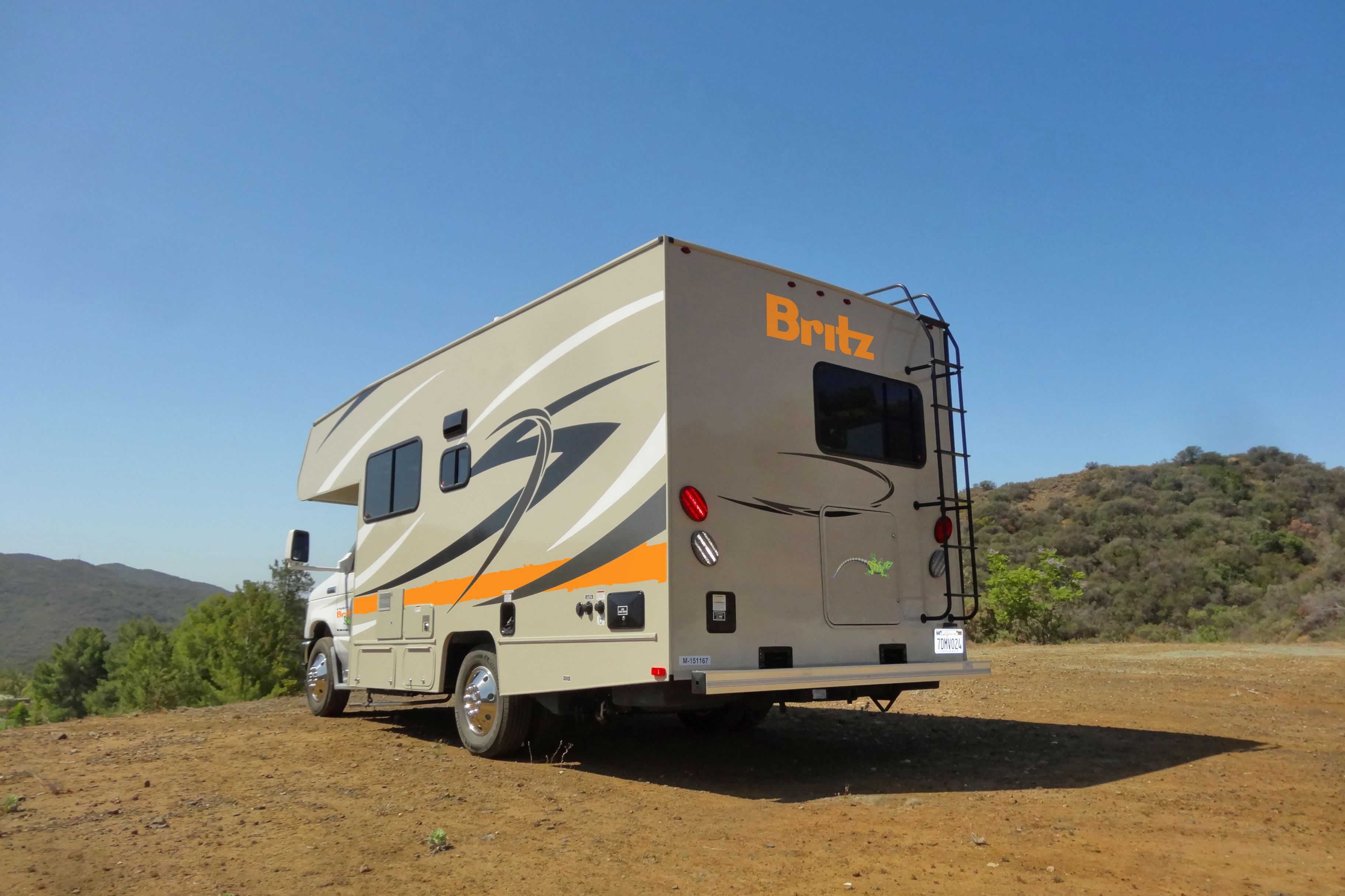 Impressionen des 4-Berth Wohnmobiles von Britz RV