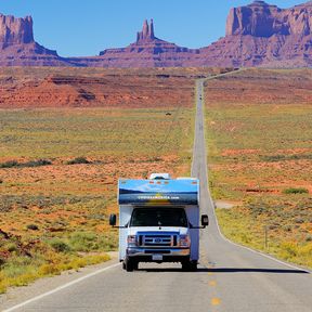 Fahrt durch das Monument Valley