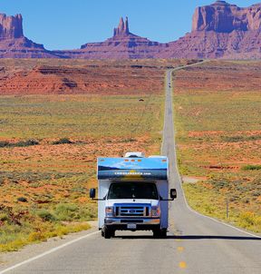 Fahrt durch das Monument Valley