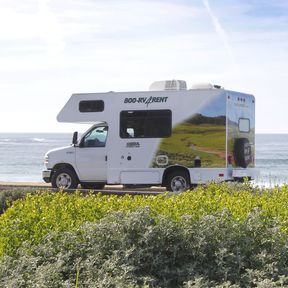 C19 Motorhome von Cruise America in Kalifornien