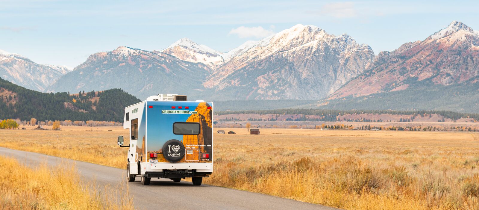 Mit dem Camper C19 von Cruise America die WestkÃ¼ste abfahren