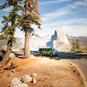 Mit dem Campervan von Escape Campervans durch den Yesemite Nationalpark in den USA