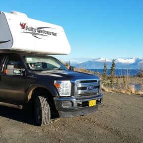 Truck Camper Alaska Panorama