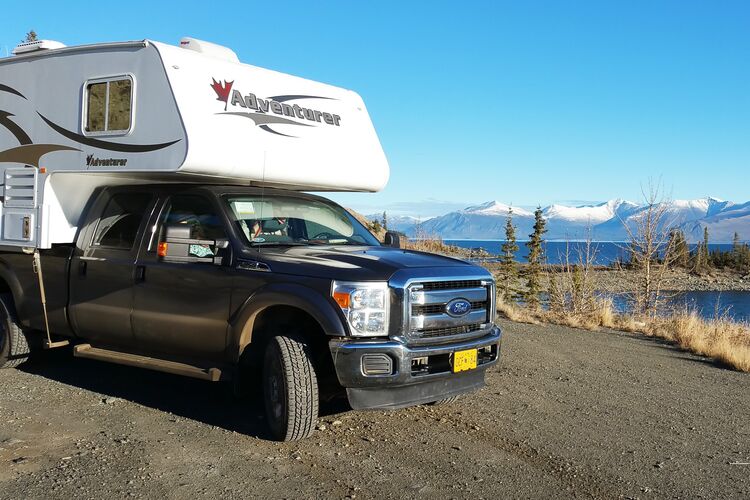 Truck Camper Alaska Panorama