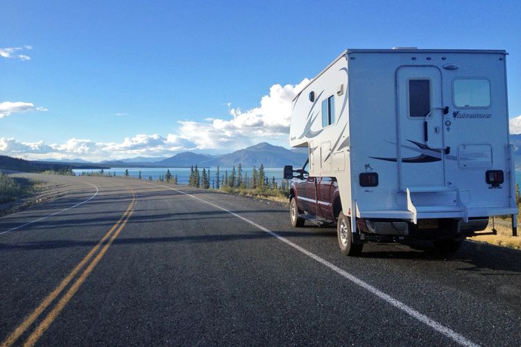 Mit dem Truck Camper unterwegs in Alaska