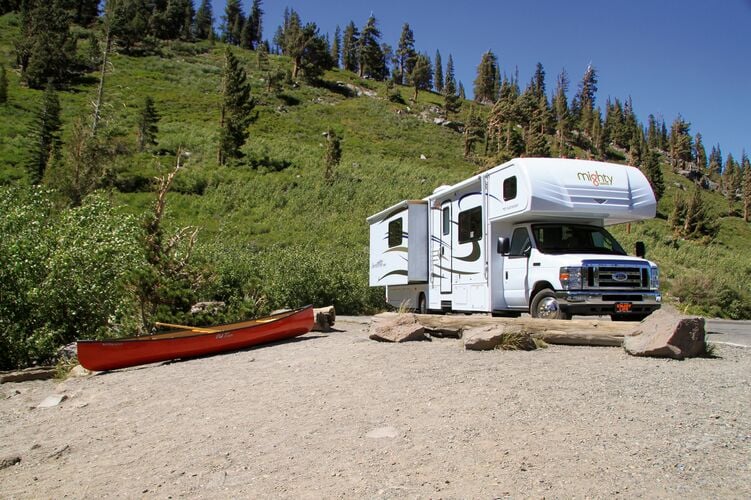 Ausflug nach Mammoth Lakes in Kalifornien mit einem Wohnmobil von Mighty Campers