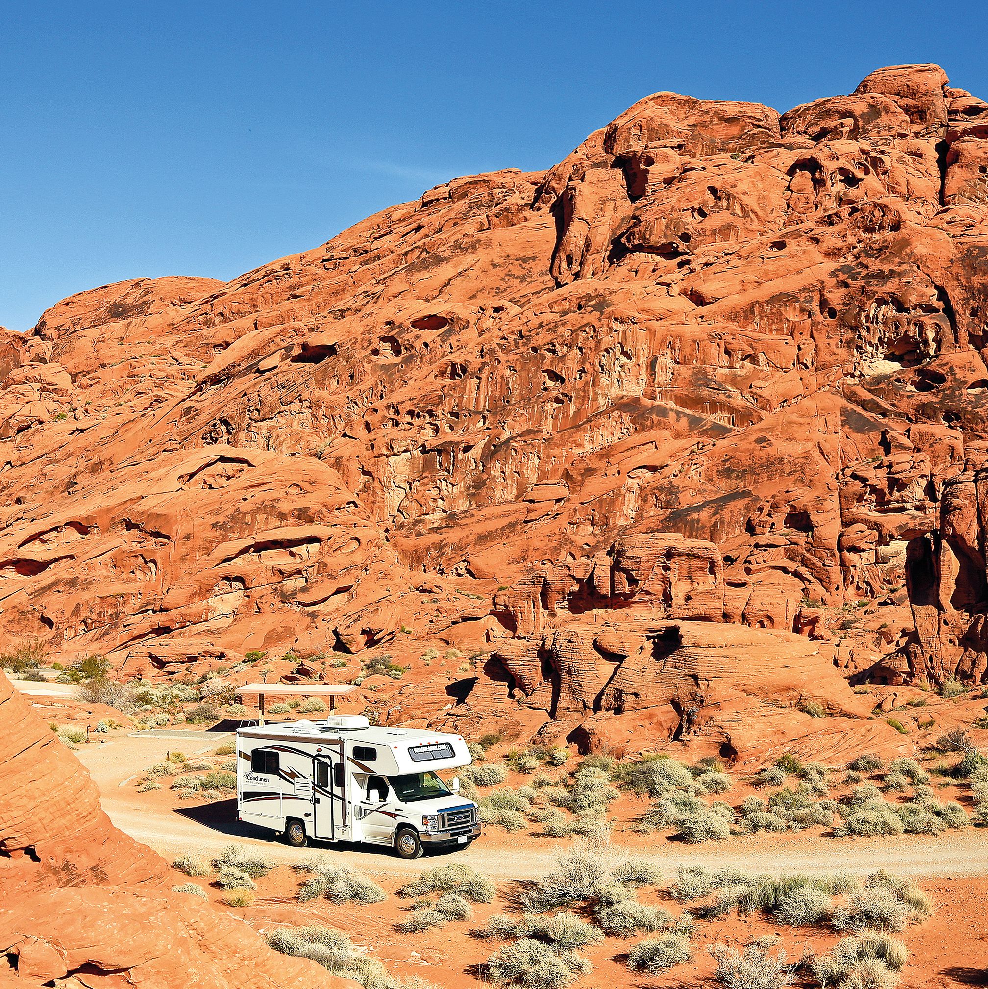 Campground im Valley of Fire