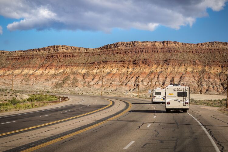 Gruppenreise mit Roadbear-Campern durch die USA