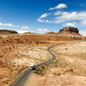 Unterwegs mit dem Road Bear C20-23 im Goblin Valley State Park