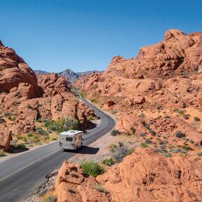 Unterwegs mit dem Road Bear C20-23 im Valley of Fire