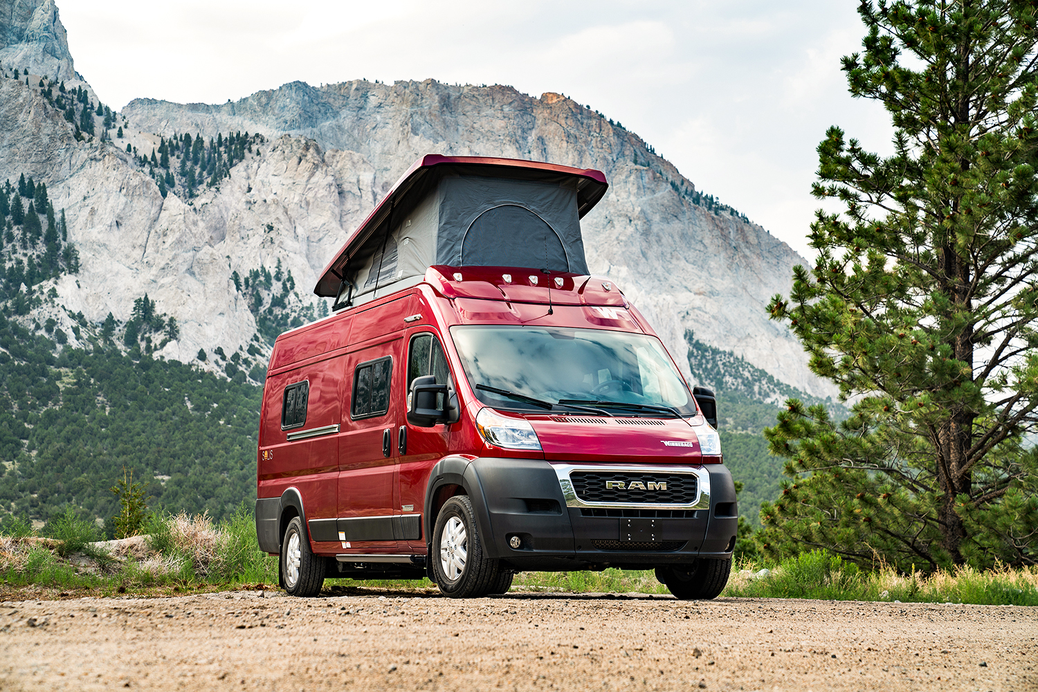 Das Winnebago-Wohnmobil von Road Bear in Colorado