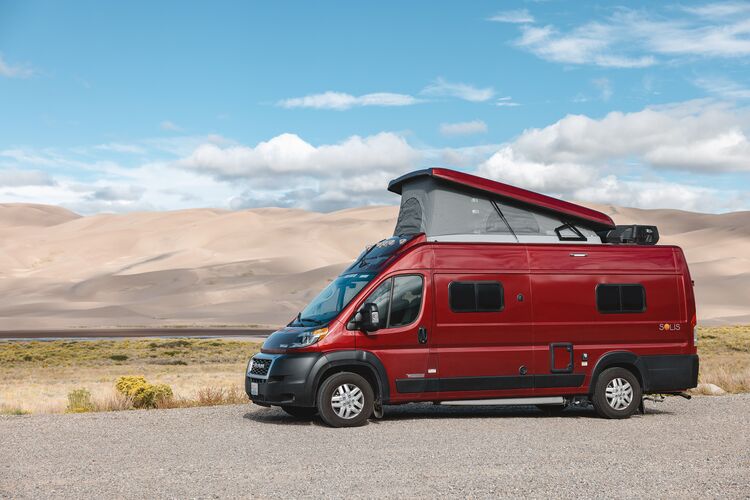 Der Campervan von Roadbear in Colorado