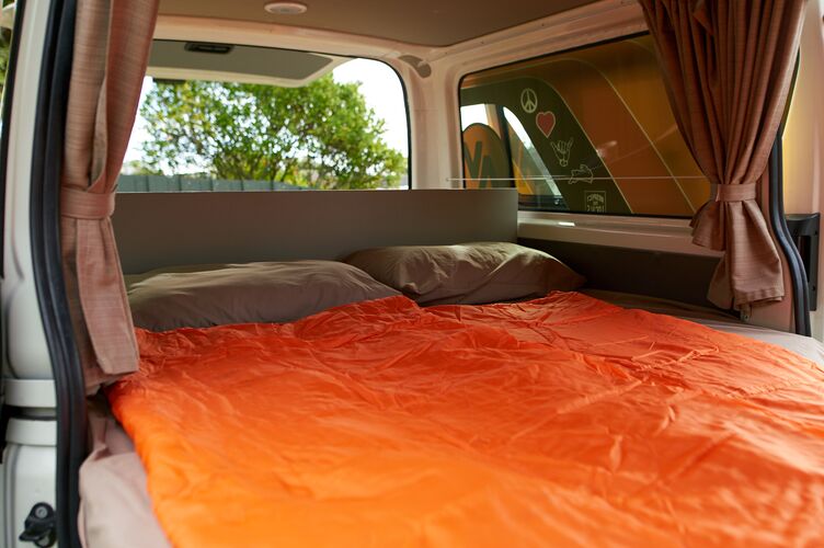 Camper Bett im Chubby Camper
