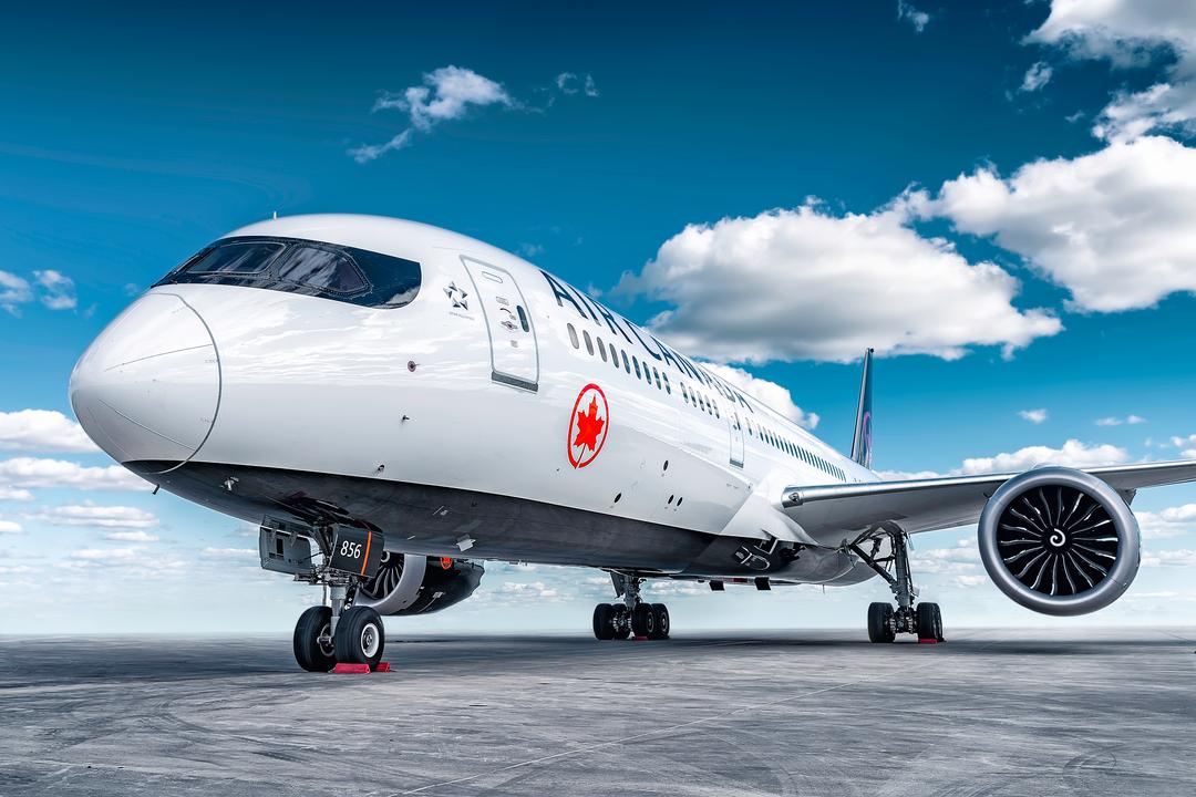 Eine Boeing 787 von Air Canada