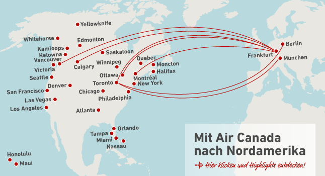 Mit Air Canada nach Nordamerika! | CANUSA