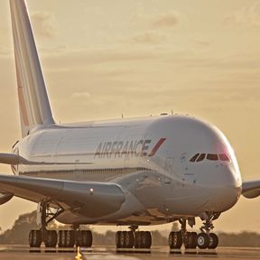 Air France A380 am Boden