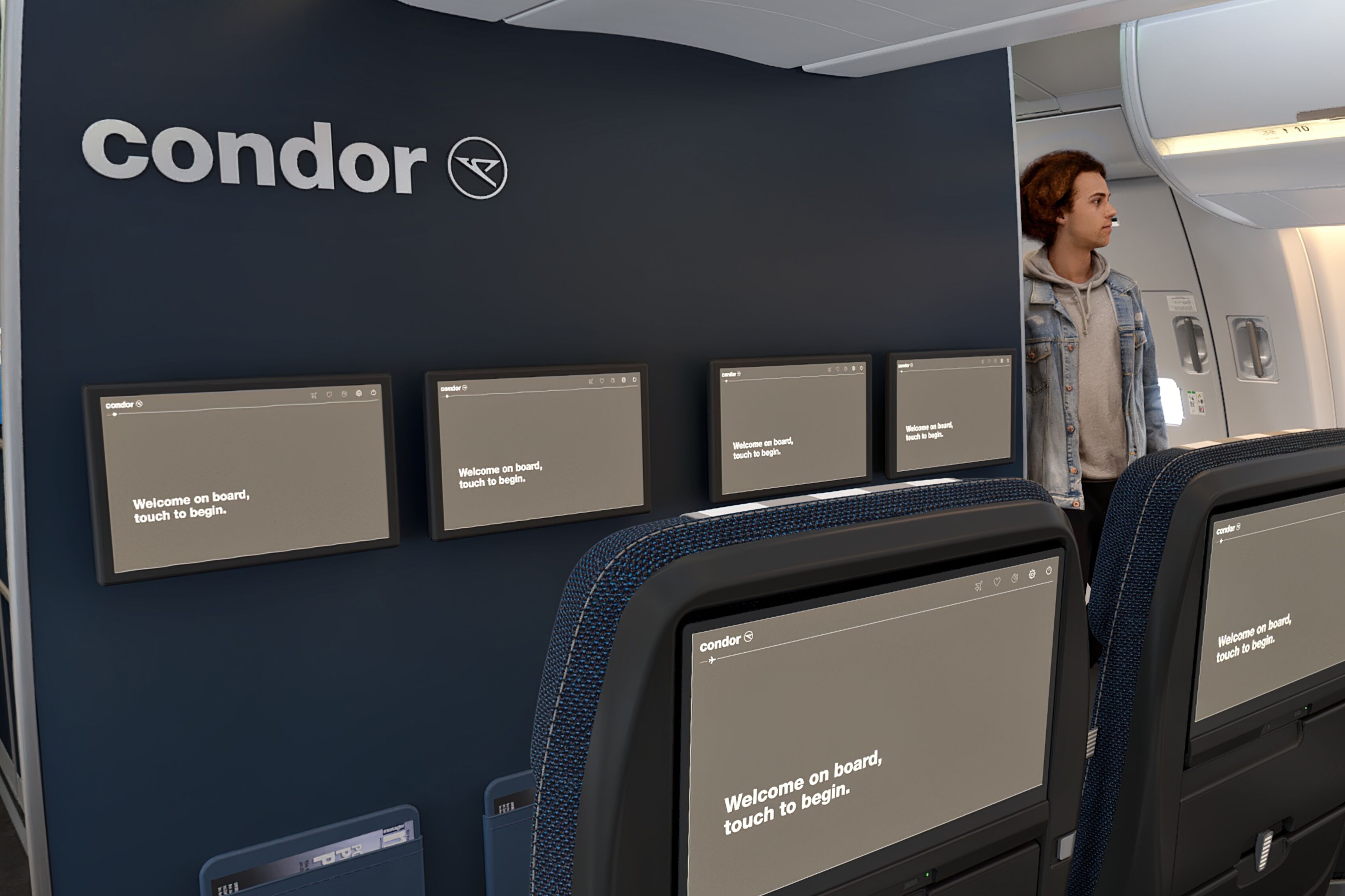 Komfortabel fliegen in der Premium Economy Class von Condor