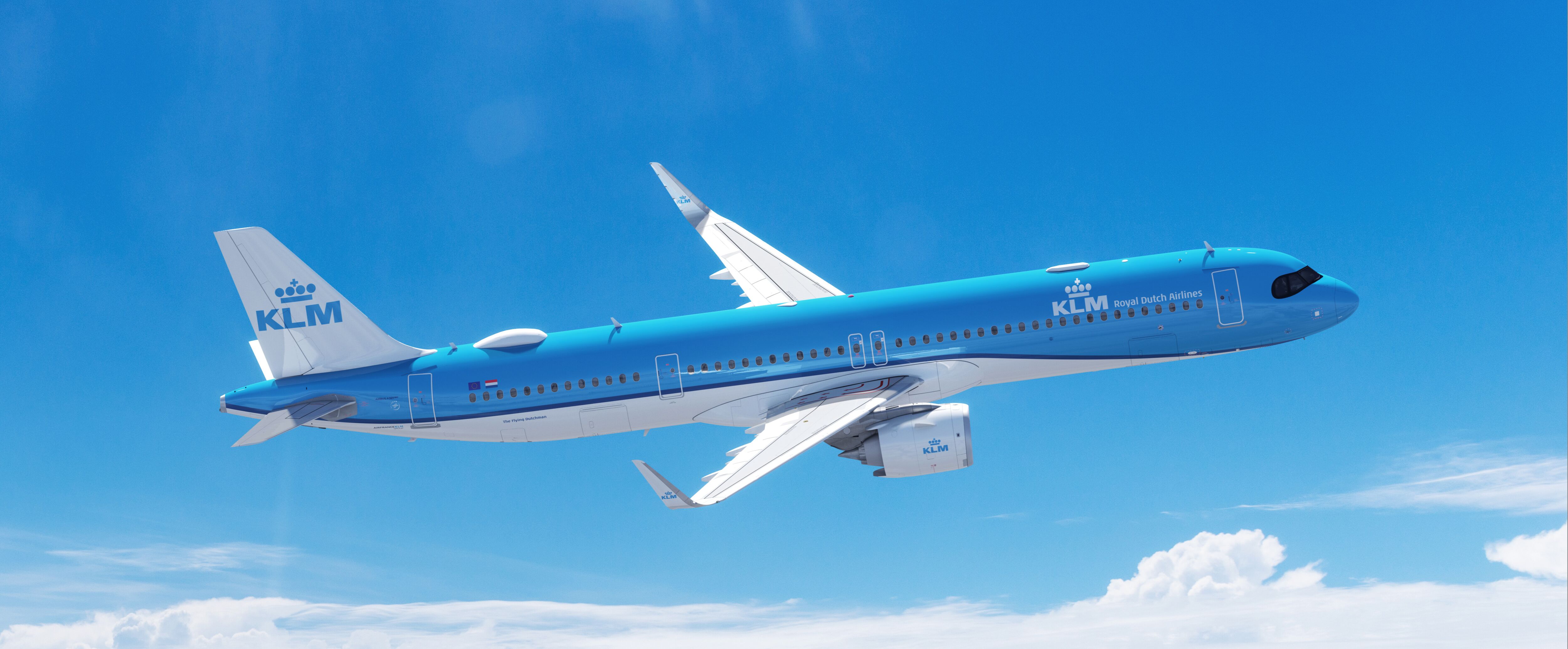 Airbus A321 von KLM Lufthansa Airbus A380 Luftaufnahme