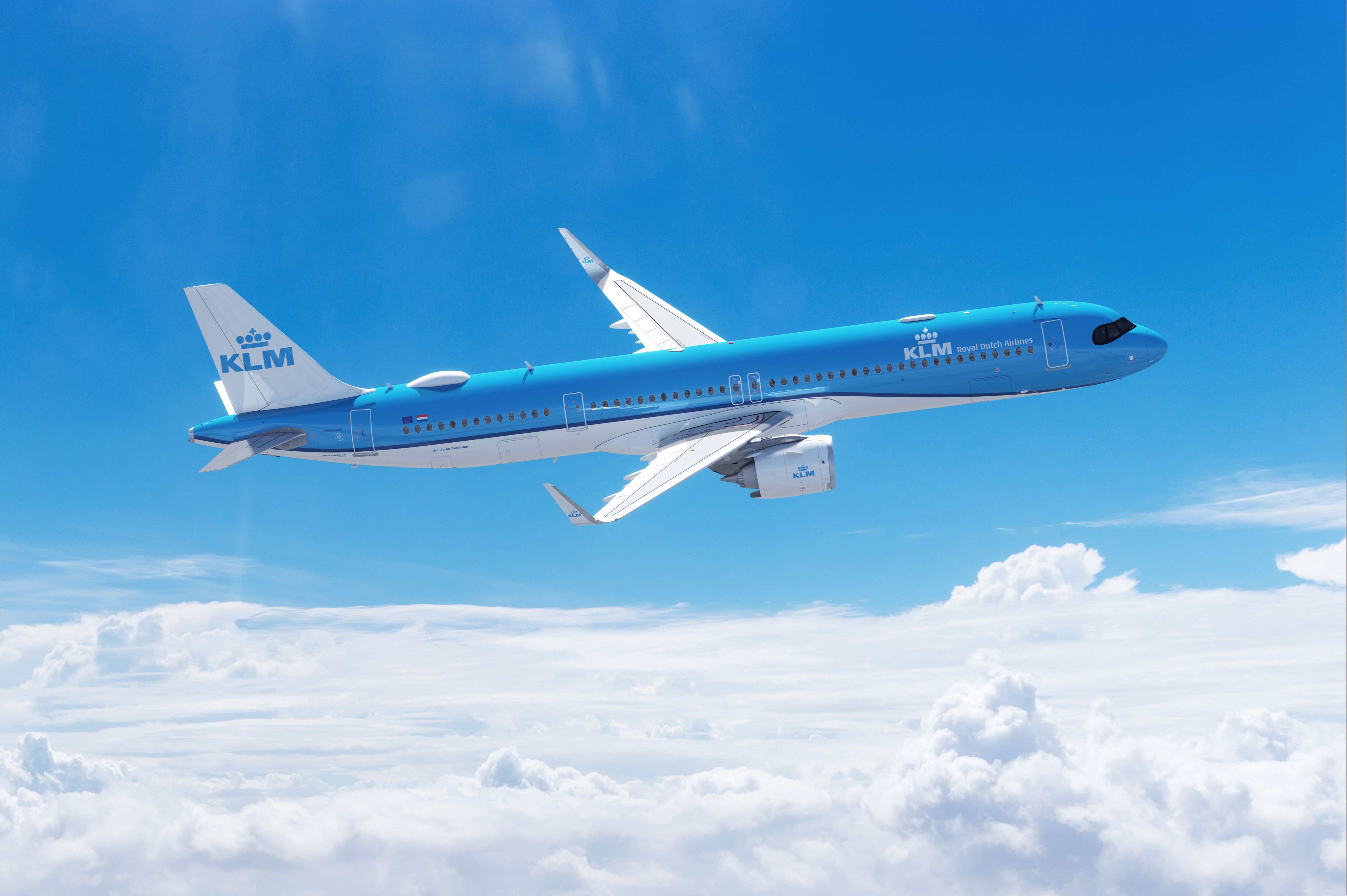 Airbus A321 von KLM