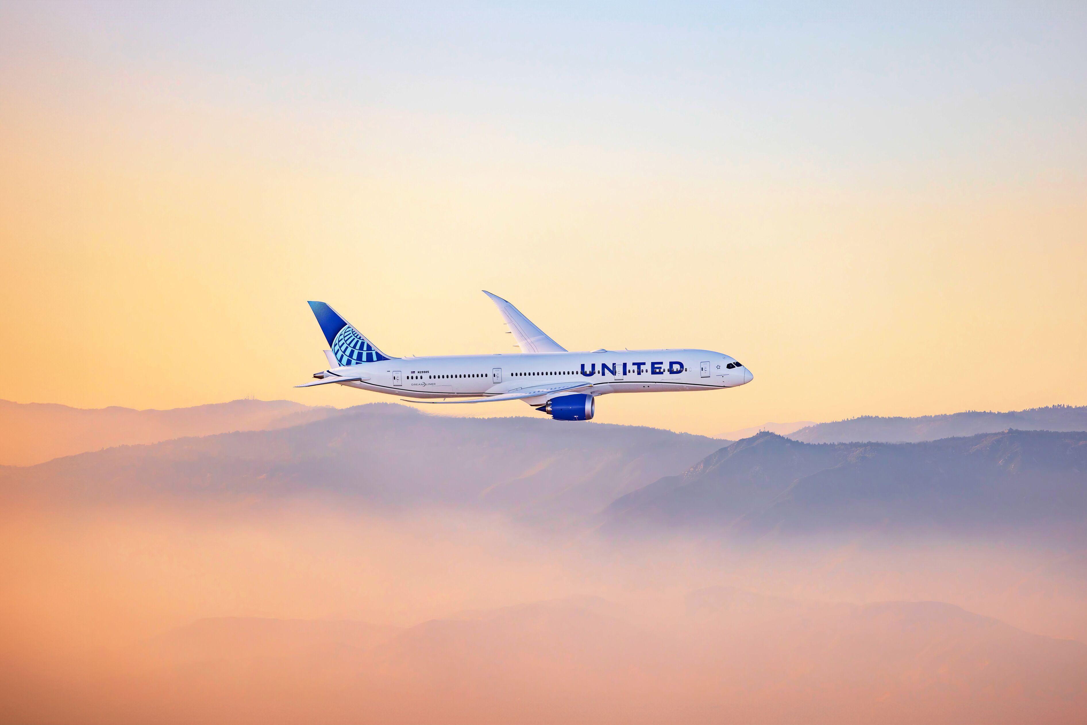 Boeing 787 Dreamliner von United Airlines
