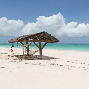 WunderschÃ¶ner Strand des Greenwood Beach Resorts aus Cat Island