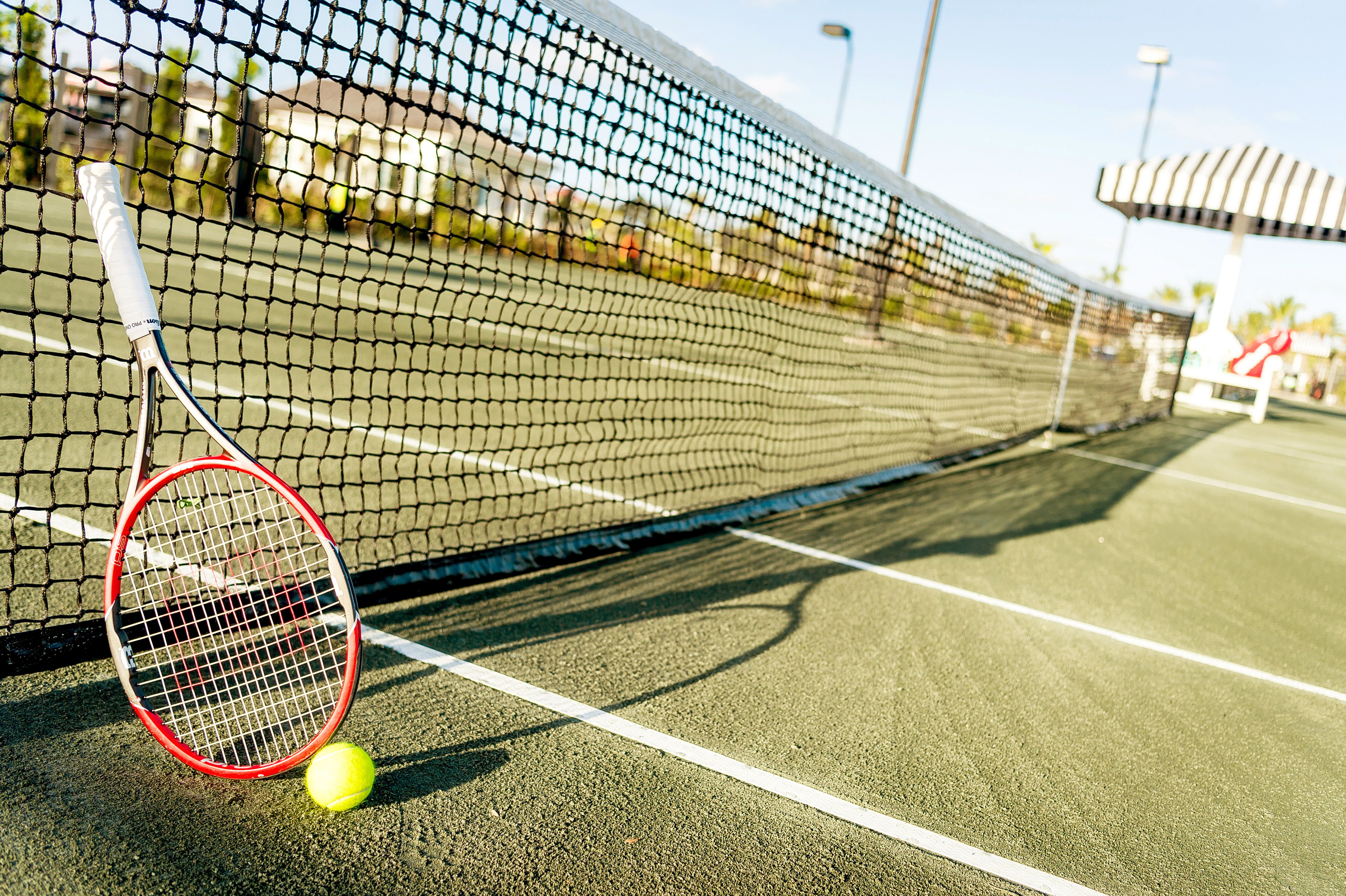 Tennis spielen im Resort Grand Hyatt Baha Mar in Nassau auf den Bahamas