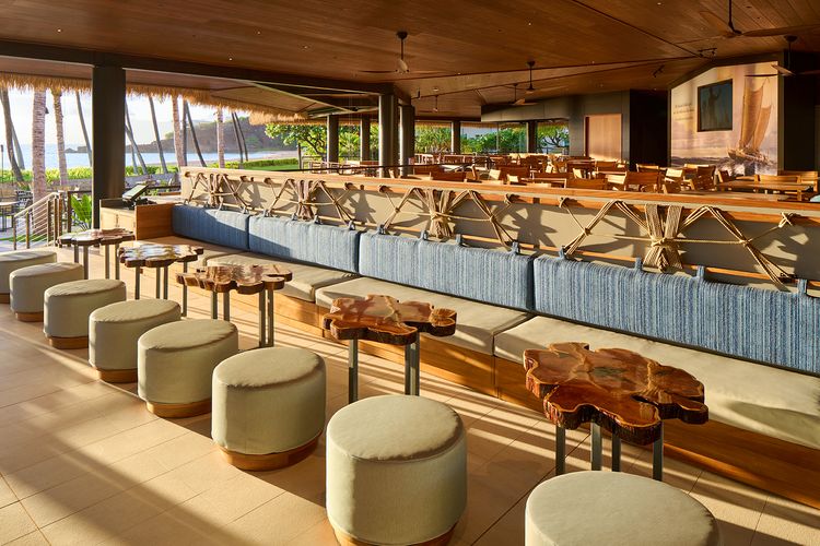 Impressionen des Huihui Restaurants im Ka'anapali Beach Hotel auf Maui
