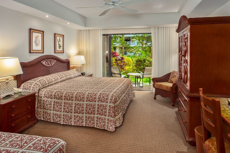 Standard Room mit Gartenblick im Ka'anapali Beach Hotel auf Maui
