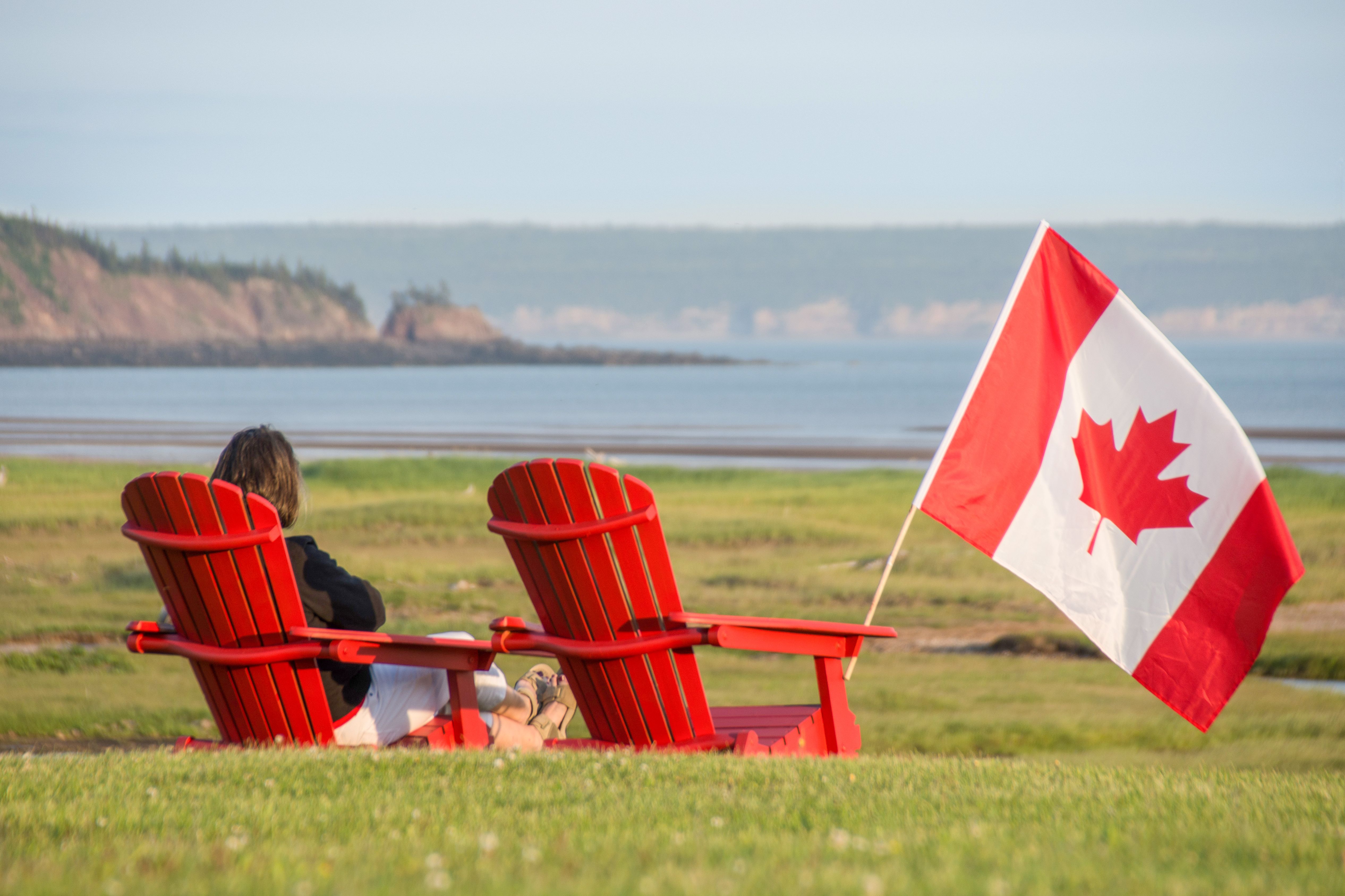 Die Umgebung der Broadleaf Ranch in New Brunswick genießen