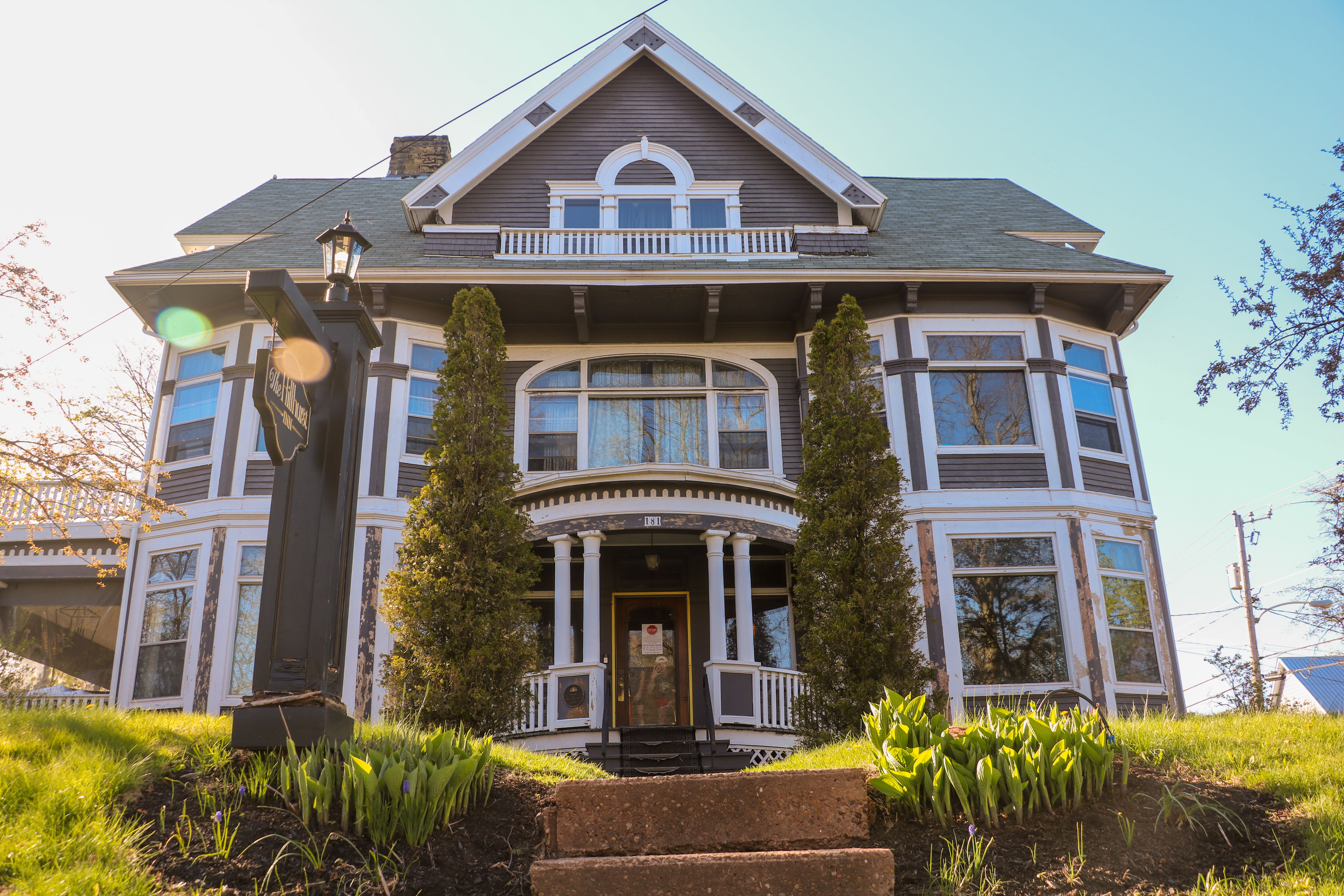 Schöne Fassade des Hillhurst Inn in Charlottetown