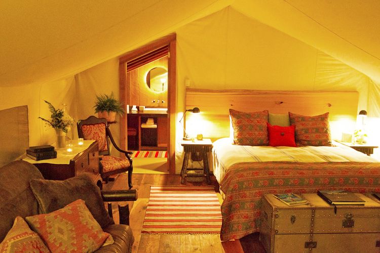 Innenansicht im Clayoquot Wilderness Resort