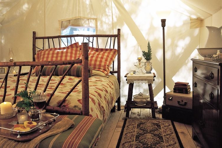 Zimmerbeispiel im Clayoquot Wilderness Resort