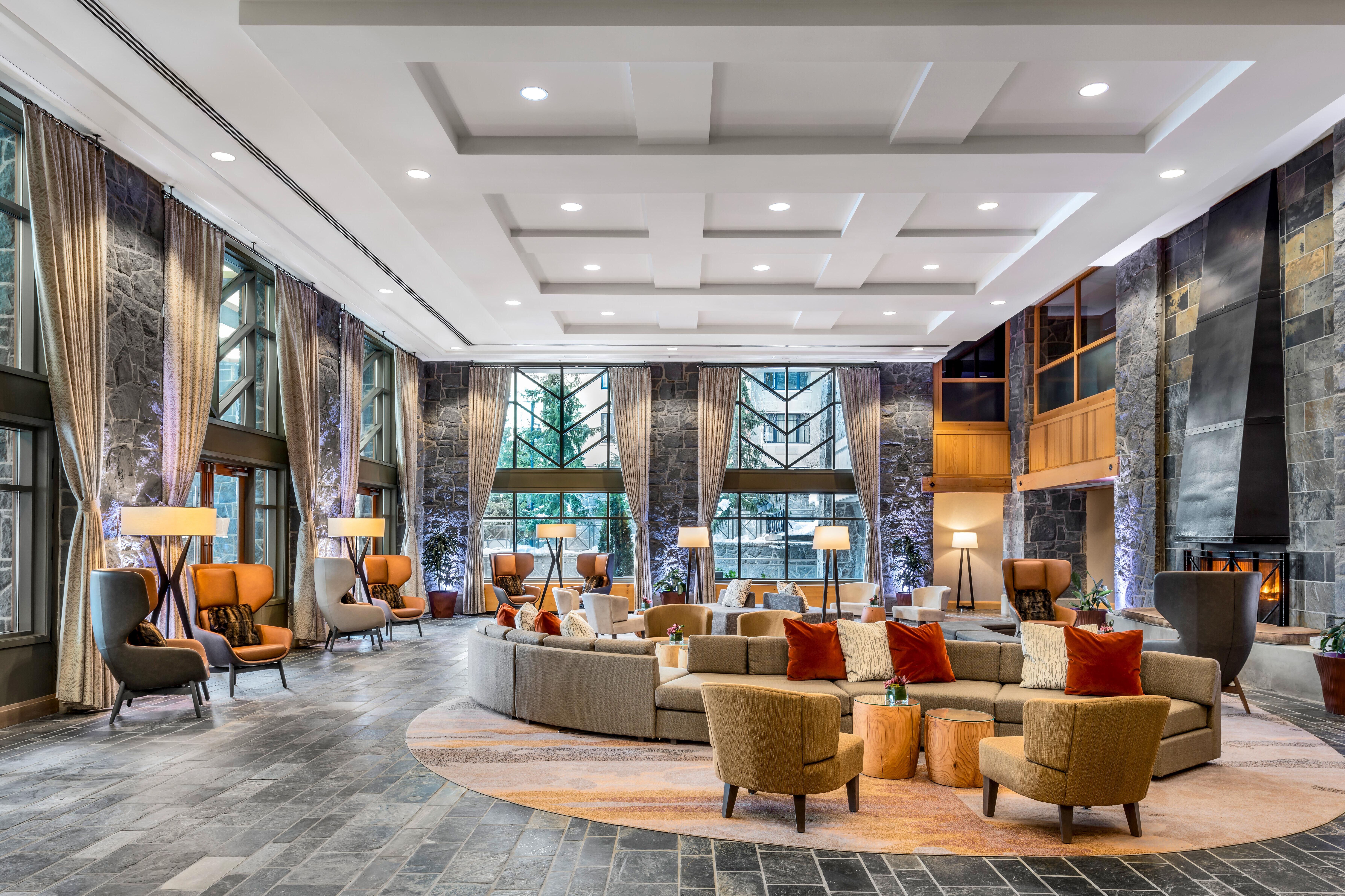Lobby im Westin Resort & Spa Whistler