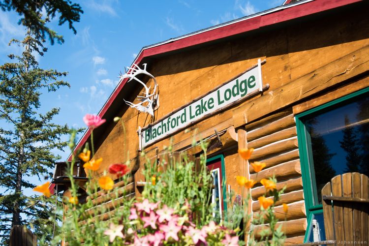 Die Blachford Lake Lodge in Yelloknife