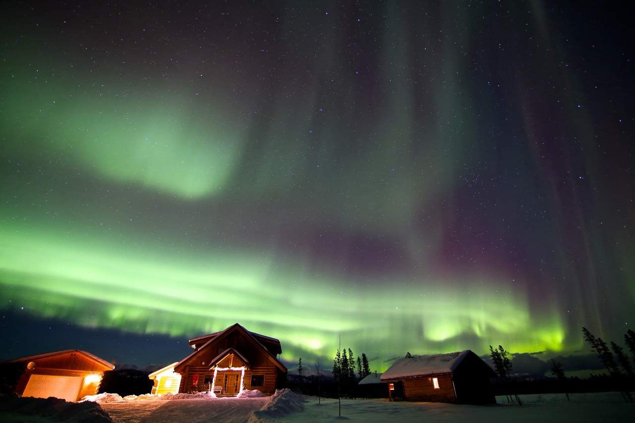 The Northern Lights, Churchill, Manitoba, Canada без смс