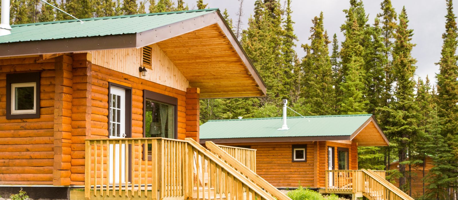 Huetten im Southern Lakes Resort, Yukon