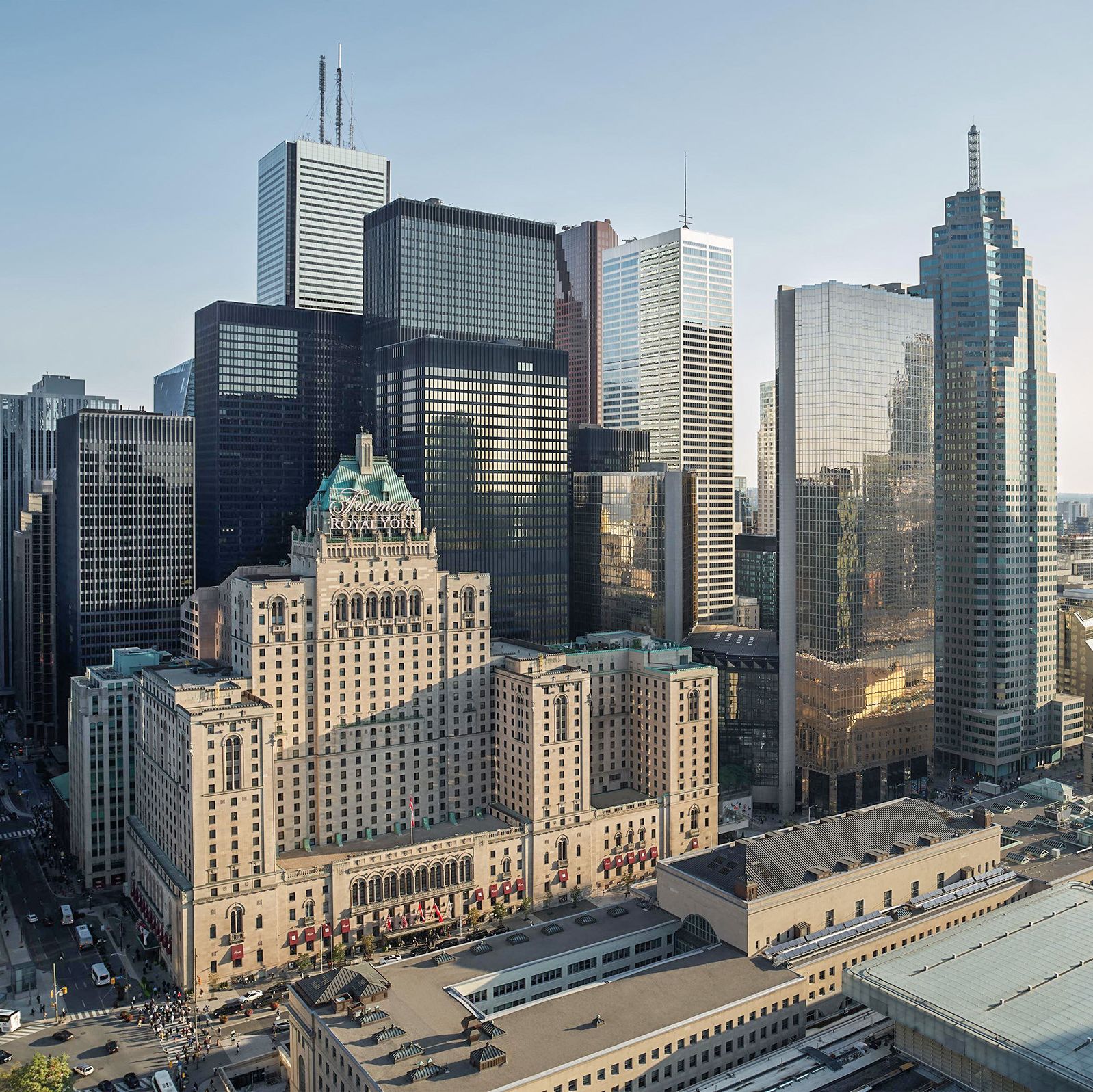 Das Fairmont Royal York Hotel in Toronto