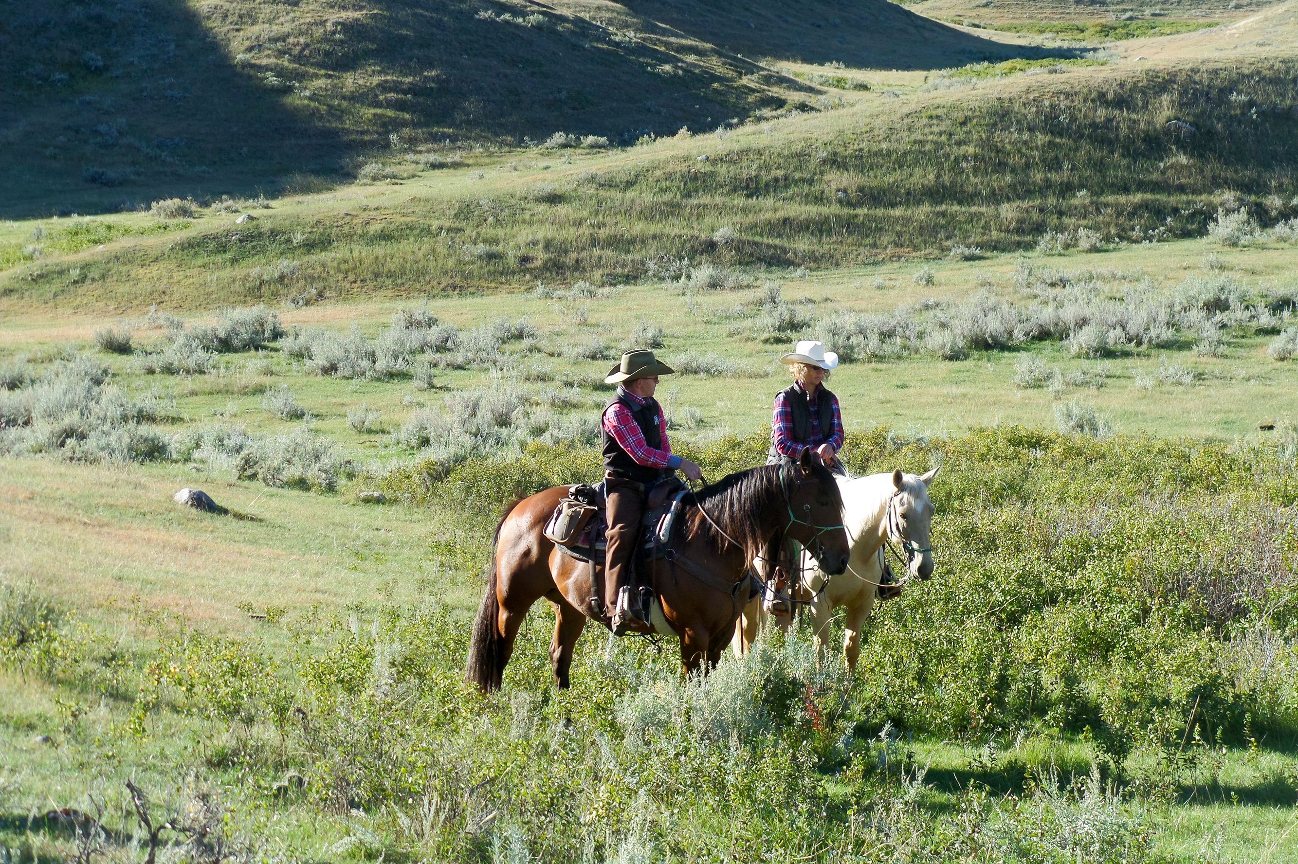 Ausritt auf der La Reata Ranch