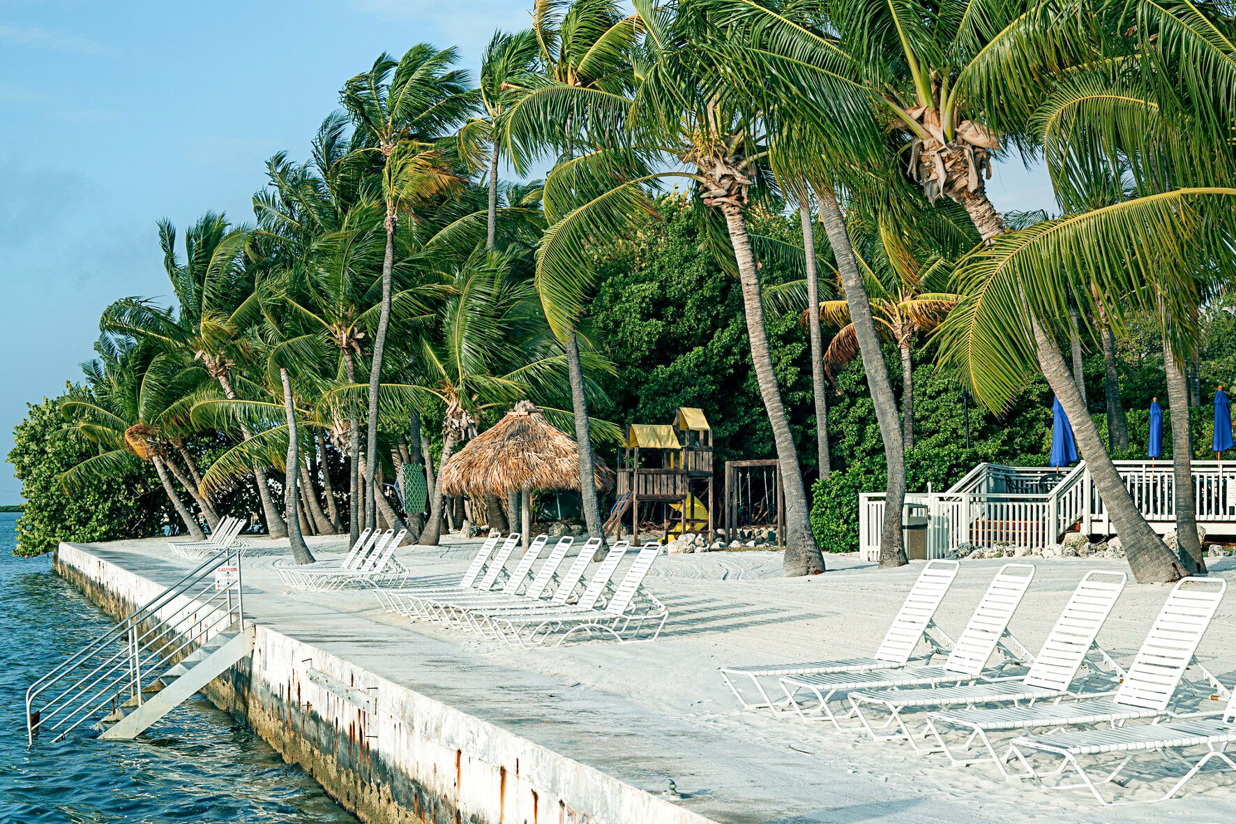 Badestelle des Amara Cay Resorts