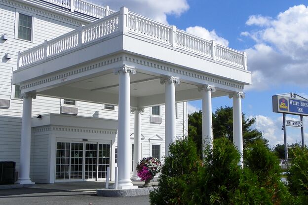Eingang ins Best Western White House Inn Eingang ins Best Western White House Inn