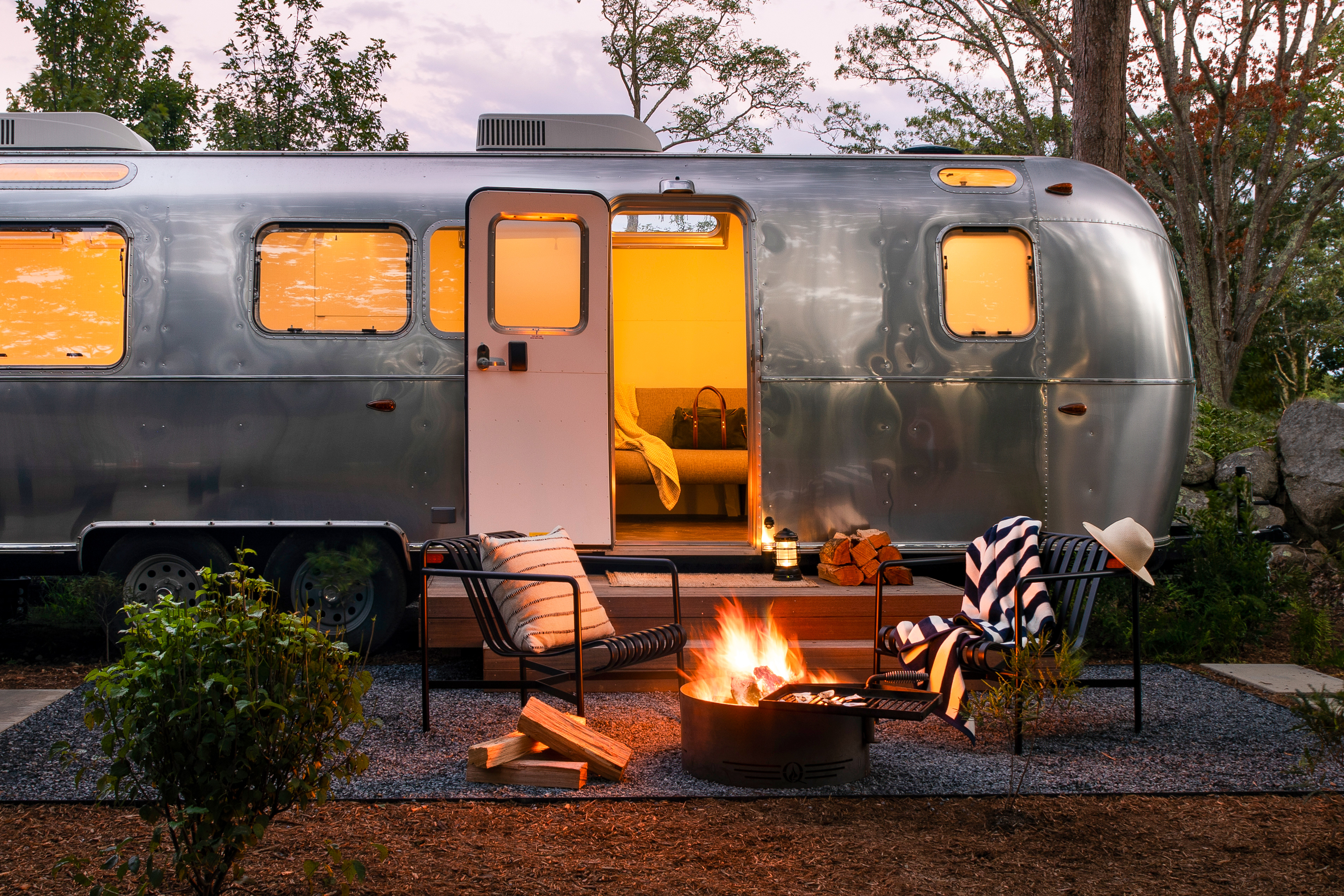 Airstream Suite im AutoCamp Falmouth