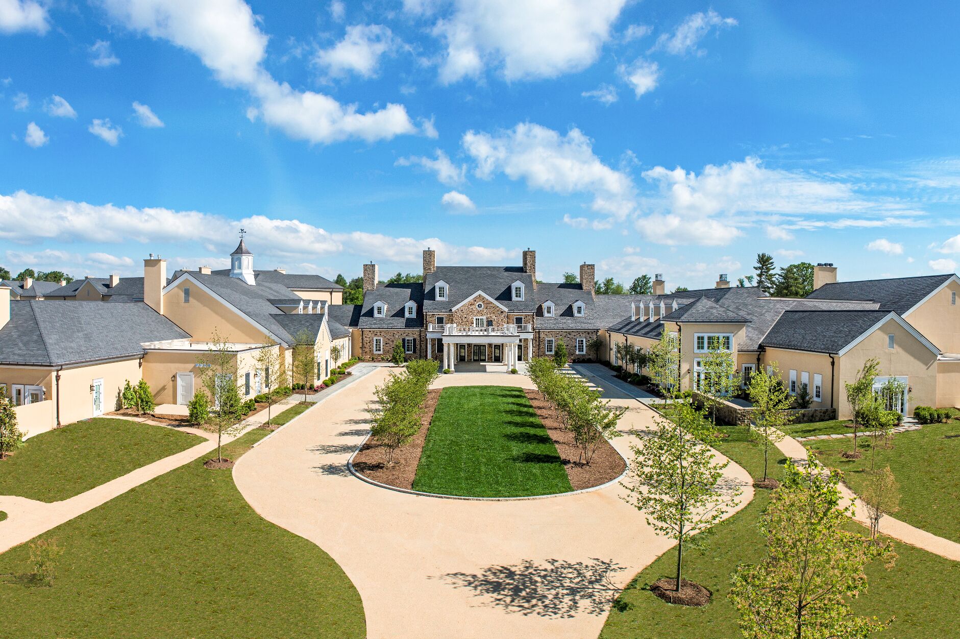 Außenansicht vom Salamander Resort in Middleburg, Virginia