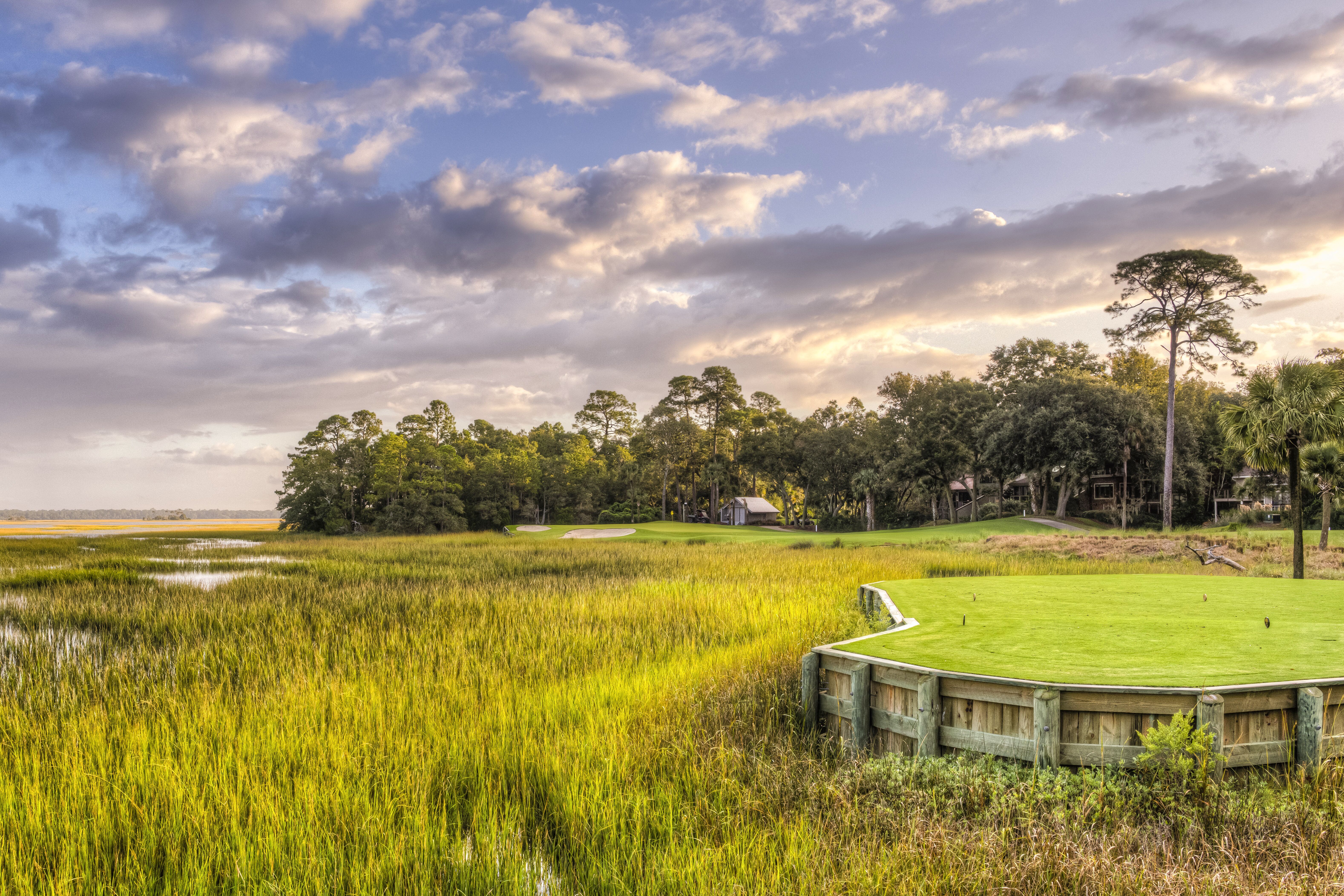 Blick über das Kiawah Island Golf Resort