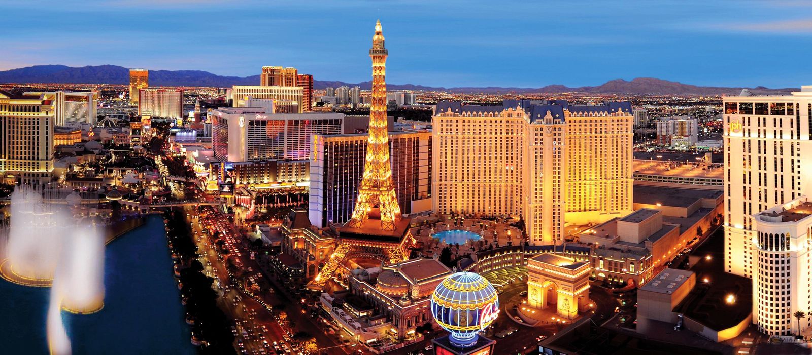 Aussicht vom Cosmopolitan of Las Vegas
