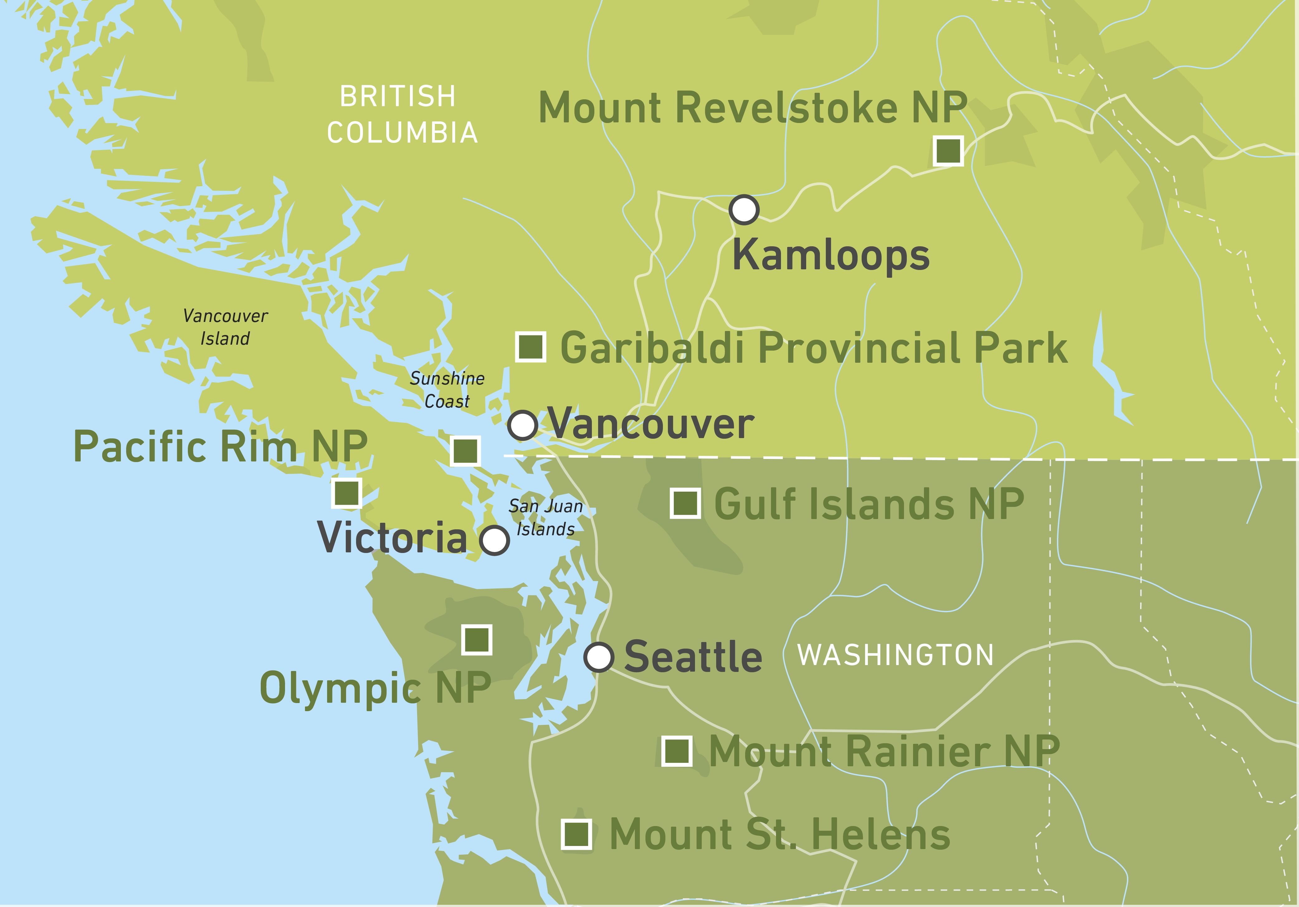 Garibaldi Provincial Park in Kanada Garibaldi Provincial Park in Kanada