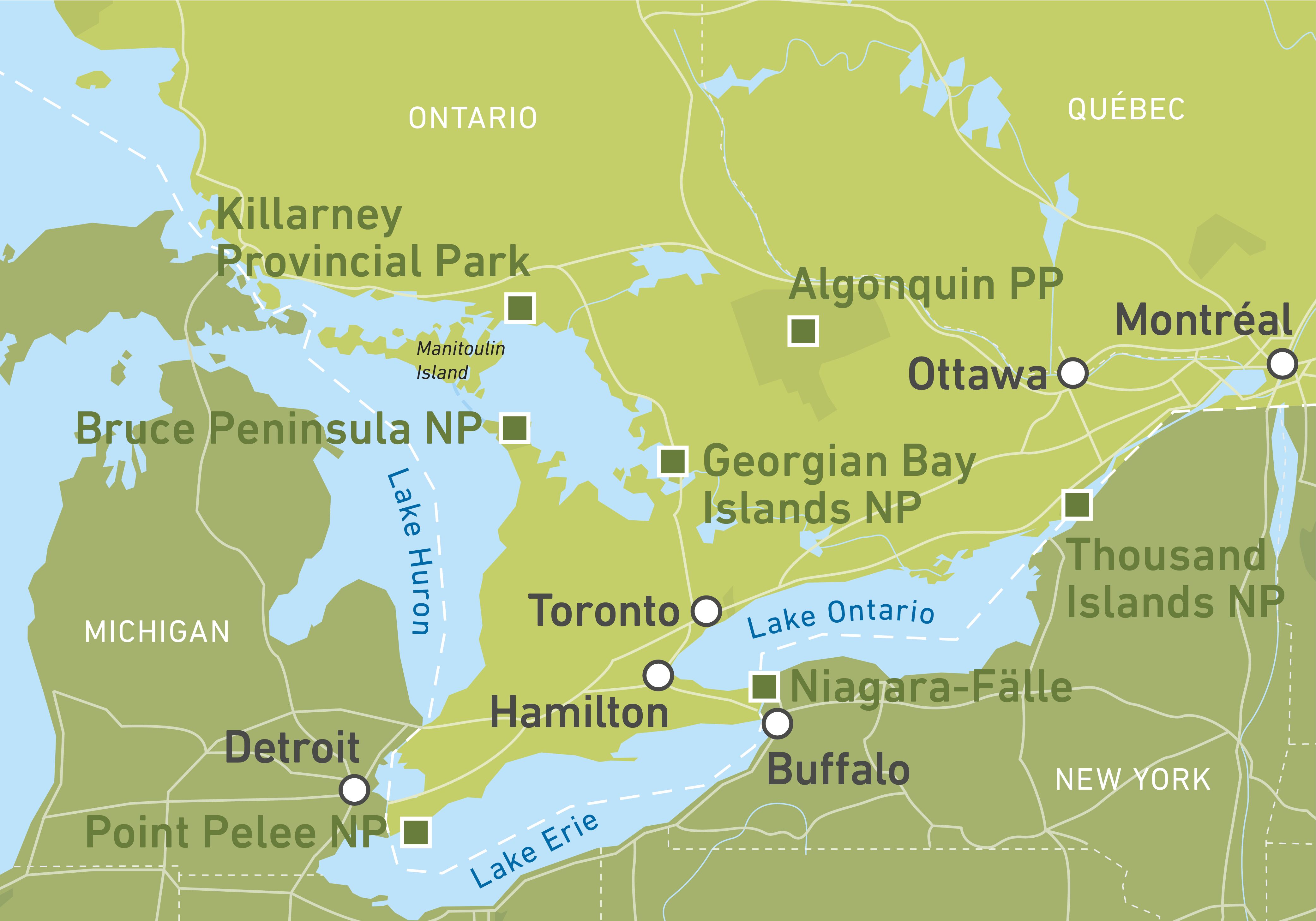 Killarney Provincial Park in Kanada Killarney Provincial Park in Kanada