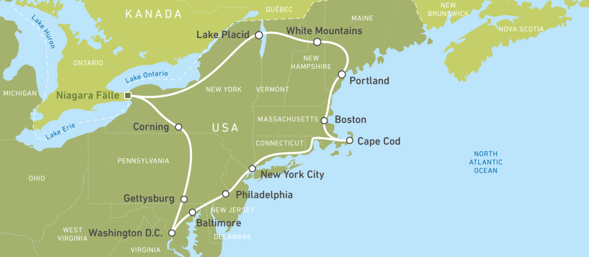 Von New York Nach Miami Mit Dem Auto www.canusa.de